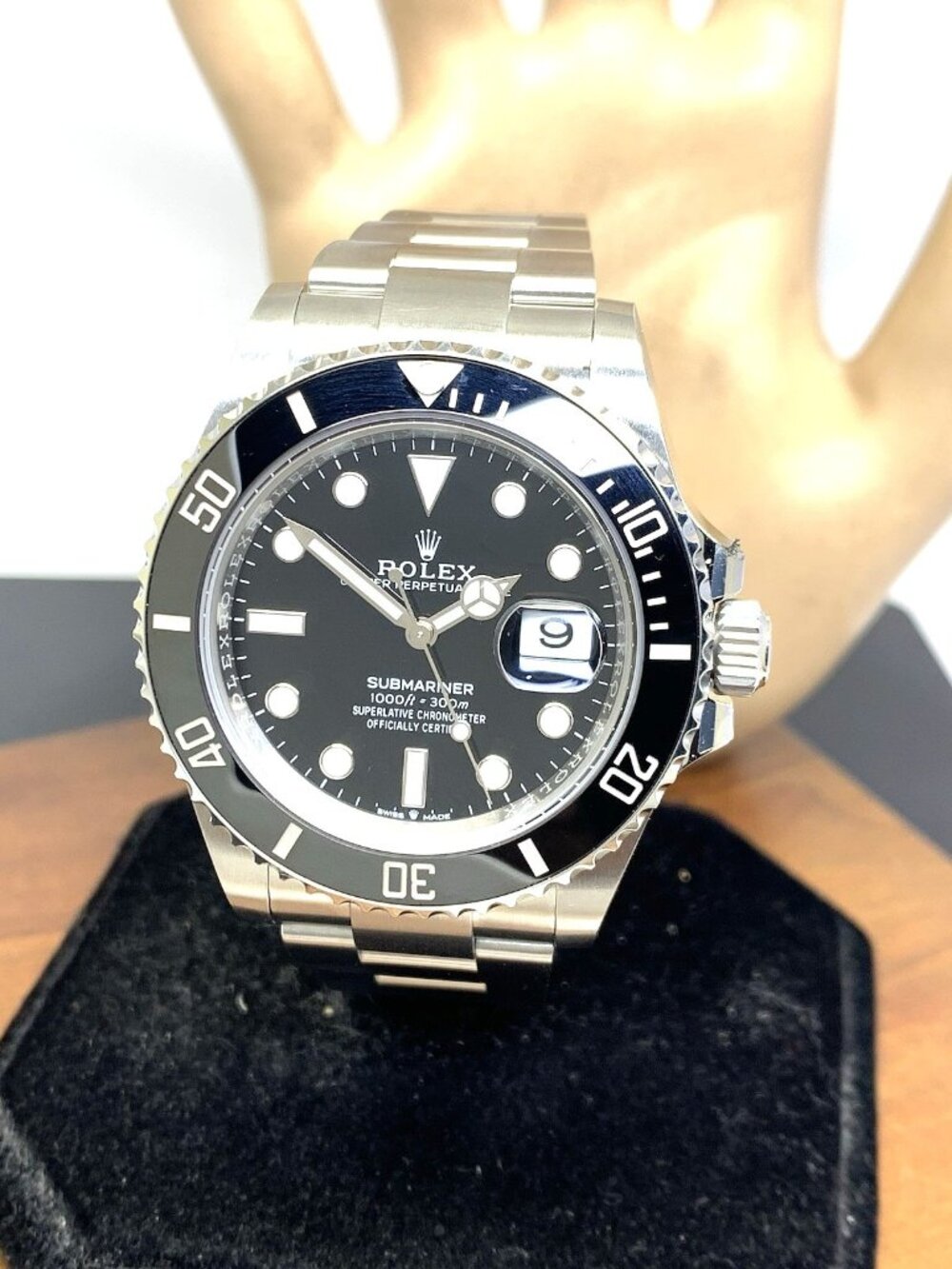 Rolex Submariner Men's Watch 126610 Swiss Automatic Black Dial Box Card 2024